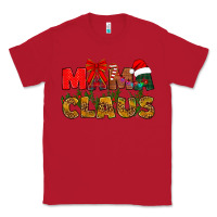 Red Mama claus mother's day Classic Tee - HowdyJamesFarm