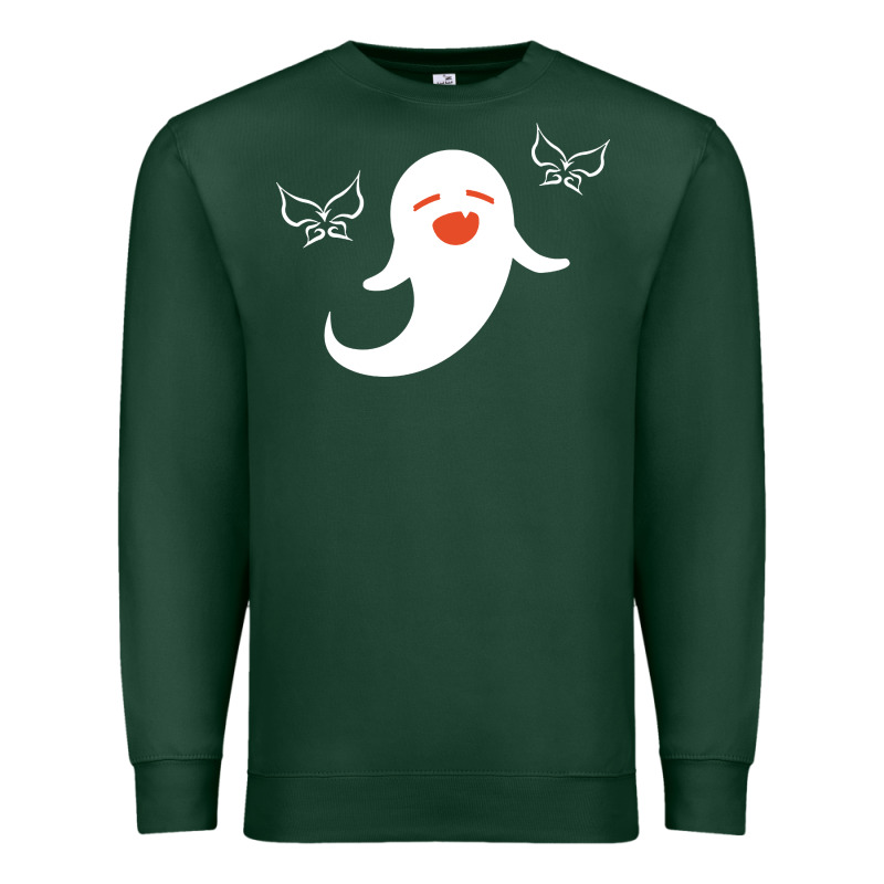 Genshin Impact Hu Tao  Spirit Ghost Art Lightweight Premium Sweatshirt by DesigneFamous | Teevron