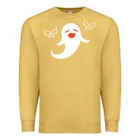 Antique Gold genshin impact hu tao  spirit ghost art lightweight Premium Sweatshirt - DesigneFamous