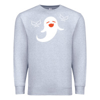 Heather Grey genshin impact hu tao  spirit ghost art lightweight Premium Sweatshirt - DesigneFamous