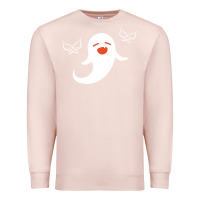 Pale Pink genshin impact hu tao  spirit ghost art lightweight Premium Sweatshirt - DesigneFamous