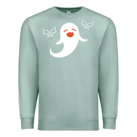 Seafoam genshin impact hu tao  spirit ghost art lightweight Premium Sweatshirt - DesigneFamous
