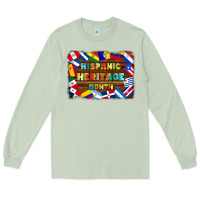 Matcha hispanic heritage flags Long Sleeve Tee - BundleAndBundleShop