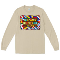 Mushroom hispanic heritage flags Long Sleeve Tee - BundleAndBundleShop