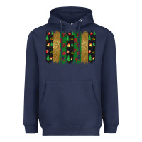 Navy Christmas brush stoke Heavyweight Hoodie - JahusDesignShop