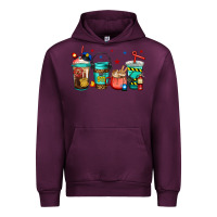 Mauve Wine 911 police firefighter dispatcher Urban Hoodie - Jasminsmagicworld
