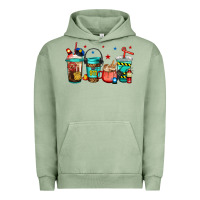 Pigment Oil Green 911 police firefighter dispatcher Urban Hoodie - Jasminsmagicworld