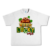 Lunar Rock St Patricks Lucky One Urban Heavy Tee - FaDigitalArtStudio