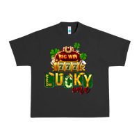 Pigment Black St Patricks Lucky One Urban Heavy Tee - FaDigitalArtStudio