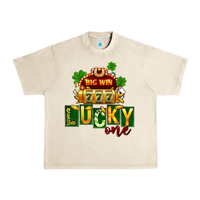 St Patricks Lucky One Urban Heavy Tee by FaDigitalArtStudio | Teevron