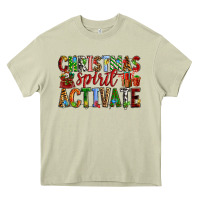 Mossy Christmas Spirit Activate Heavy Core Tee - RanaPortraitStore