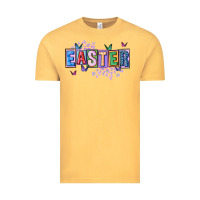 Vintage Mustard easter with leopard Vintage Tee - FaDigitalArtStudio