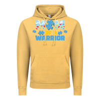 Vintage Mustard LIL Autism Mom Vintage Hoodie - CowhideDigitalArt