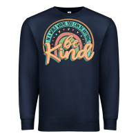 Navy be kind Premium Sweatshirt - JahusDesignShop
