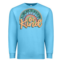 Ocean Blue be kind Premium Sweatshirt - JahusDesignShop