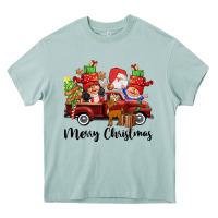 Arona merry christmas truck gnomies Heavy Core Tee - CowGirlArtShop