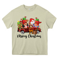 Merry Christmas Truck Gnomies Heavy Core Tee | Teevron
