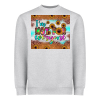 Heather Grey i'm not for everyone Heavyweight Sweatshirt - JahusDesignShop