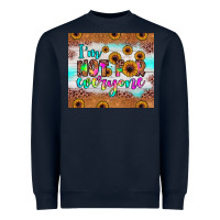 Navy i'm not for everyone Heavyweight Sweatshirt - JahusDesignShop