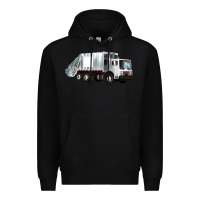 Black garbage truck Premium Hoodie - Artiststas