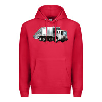 Cardinal garbage truck Premium Hoodie - Artiststas