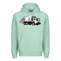 Seafoam garbage truck Premium Hoodie - Artiststas