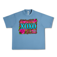 Pebble Blue xoxo valentine's day pink roses and hearts Urban Heavy Tee - Jasminsmagicworld