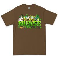 Cacao Lucky Nurse St. Patrick's Day Premium Tee - HowdyJamesFarm