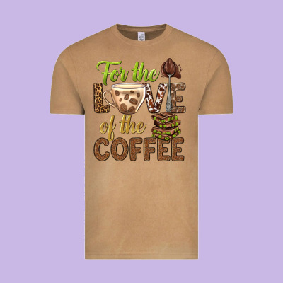 For The Love Of The Coffee Bbs Vintage Tee Designed By Bundleandbundleshop