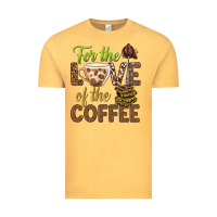 Vintage Mustard for the love of the coffee bbs Vintage Tee - BundleAndBundleShop