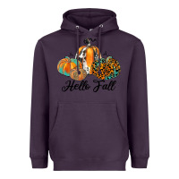 Plum hello fall Heavyweight Hoodie - JahusDesignShop