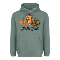 Sage hello fall Heavyweight Hoodie - JahusDesignShop