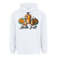 White hello fall Heavyweight Hoodie - JahusDesignShop