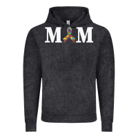 Vintage Black LIL Autism Mom Vintage Hoodie - CowhideDigitalArt