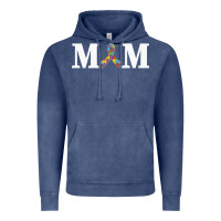 Vintage Denim LIL Autism Mom Vintage Hoodie - CowhideDigitalArt