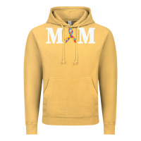 Vintage Mustard LIL Autism Mom Vintage Hoodie - CowhideDigitalArt