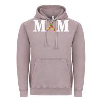 Vintage Zinc LIL Autism Mom Vintage Hoodie - CowhideDigitalArt