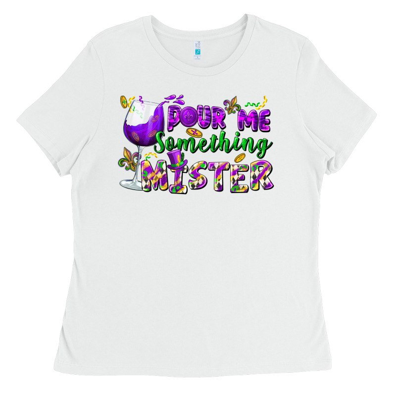 Pour Me Something Mister Ladies Tee by FaDigitalArtStudio | Teevron