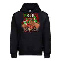 Black Proud Latina Mexican sneakers Urban Hoodie - RanaPortraitStore
