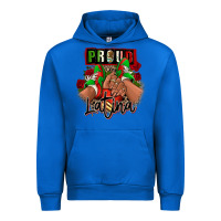 Cobalt Proud Latina Mexican sneakers Urban Hoodie - RanaPortraitStore