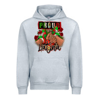 Heather Grey Proud Latina Mexican sneakers Urban Hoodie - RanaPortraitStore