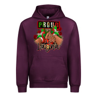 Mauve Wine Proud Latina Mexican sneakers Urban Hoodie - RanaPortraitStore