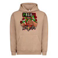 Pigment Burro Proud Latina Mexican sneakers Urban Hoodie - RanaPortraitStore