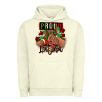 Pigment Pistachio Proud Latina Mexican sneakers Urban Hoodie - RanaPortraitStore