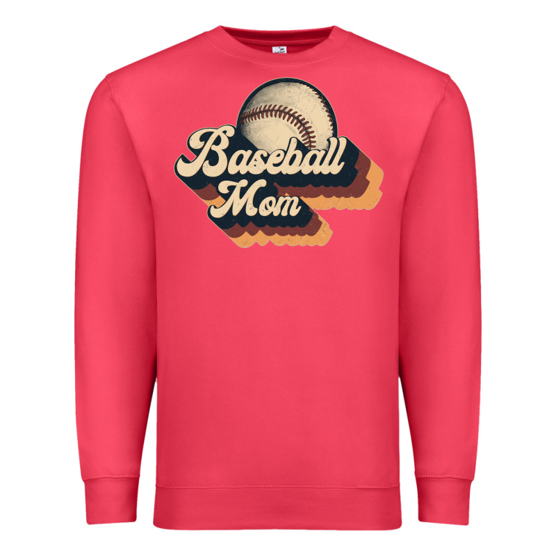 Baseball Mom Premium Sweatshirt by JahusDesignShop | Teevron
