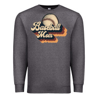 Charcoal Heather baseball mom Premium Sweatshirt - JahusDesignShop