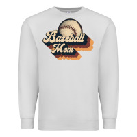 Dove Grey baseball mom Premium Sweatshirt - JahusDesignShop