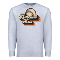 Heather Grey baseball mom Premium Sweatshirt - JahusDesignShop