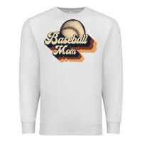 Oatmeal Heather baseball mom Premium Sweatshirt - JahusDesignShop