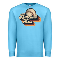 Ocean Blue baseball mom Premium Sweatshirt - JahusDesignShop